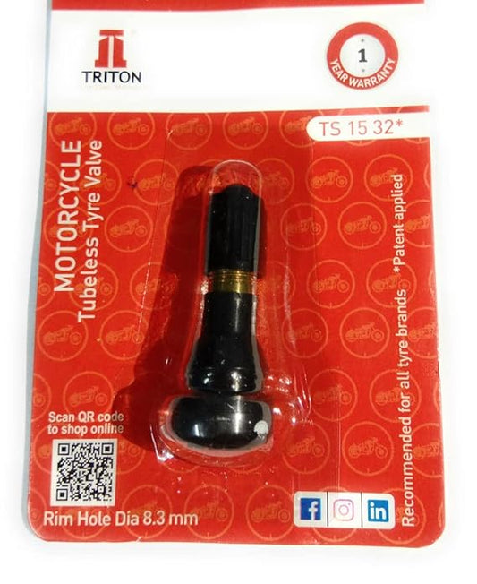 Triton Motorcycle Tubeless Tyre Valve TS-1532