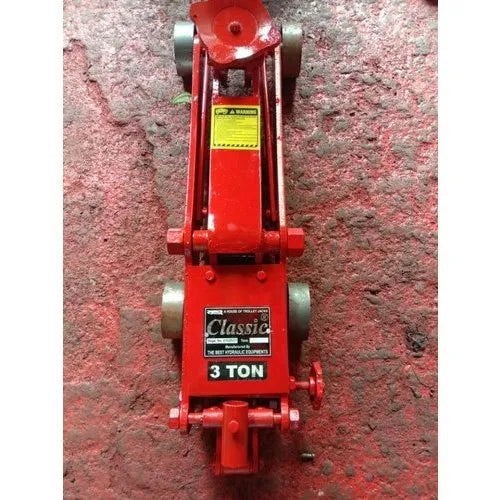 Classic Mild Steel 3 Ton Long Heavy Duty Lift Jack, For Garage